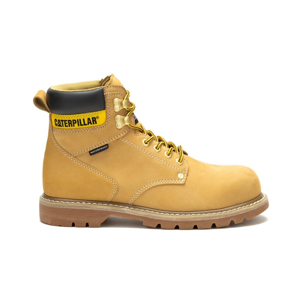 Cat Footwear P9165971008.5W Second Shift Wp St - Honey Reset 08.5W